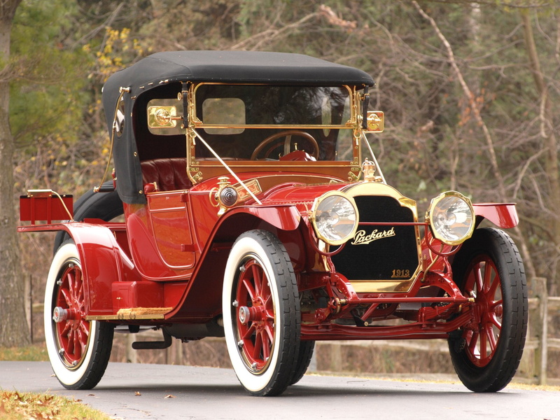 Vintage Car, Packard Six Runabout, Packard, Luxury Car, 1080P, 1913 Packard Six Runabout