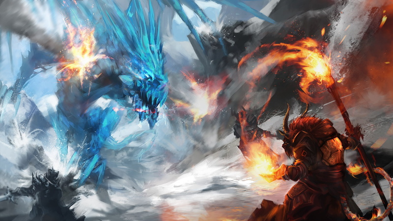 dragon, Guild Wars 2, 1080P