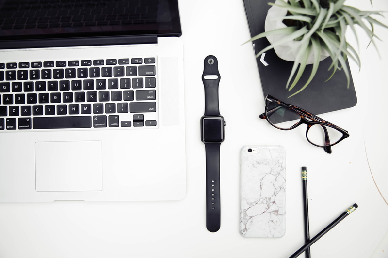 wayfarer, aluminum, desk, work, apple, macbook, space, pen, research, leaf, portable information device, browser, computer equipment, laptop, no people