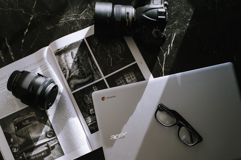 create, photography themes, eyeglasses, high angle view, chromebook, communication, still life, google chromebooks, camera - photographic equipment, modern