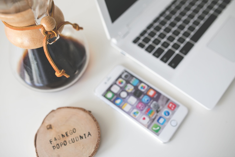 macbook, tech, coffee, indoors, cup, crockery, officespace, office, study, quote, apple, workplace, desk, table, mug, workspace, 4K, close-up, no people