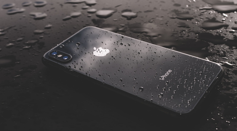 rain, table, cameraphone, wet, water, cellphone, no people, metal, drop, neah bay, purity, black, still life, day, us, waterproof, selective focus, close-up