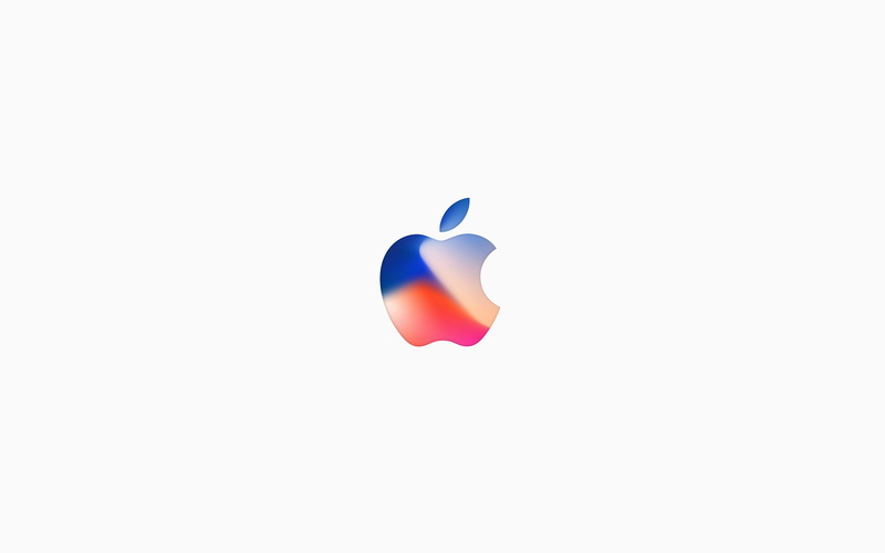 indoors, close-up, still life, toy, iphonex, multi colored, white background, logo, copy space, cut out, simplicity, studio shot, apple, high angle view