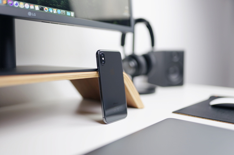 corporate business, tech, technology, wireless technology, focus, leaning, furniture, desk, portability, indoors, x, photography, connection, iphonex, smart phone