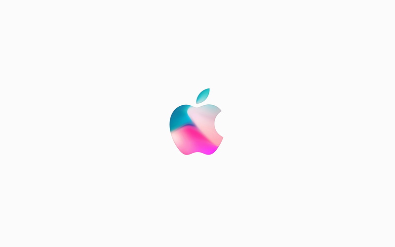 apple, 4K, art, iphonex, illustration, logo