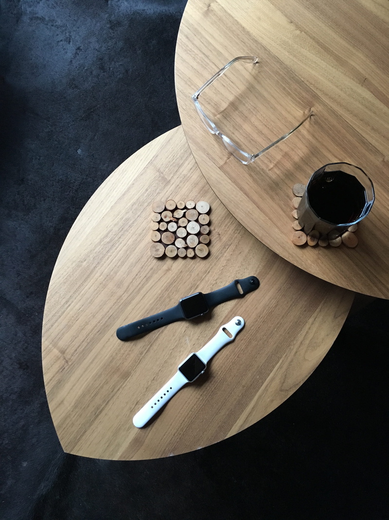 freshness, close-up, high angle view, techno, coffee - drink, table, drink, group, kitchen utensil, no people, brown, wood - material, directly above, indoors