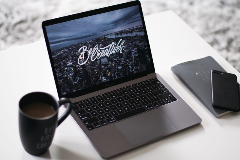 connection, technology, beside, table, turned, desk, mug, macbook, portable information device, food and drink, computer, pro, still life, ceramic, text