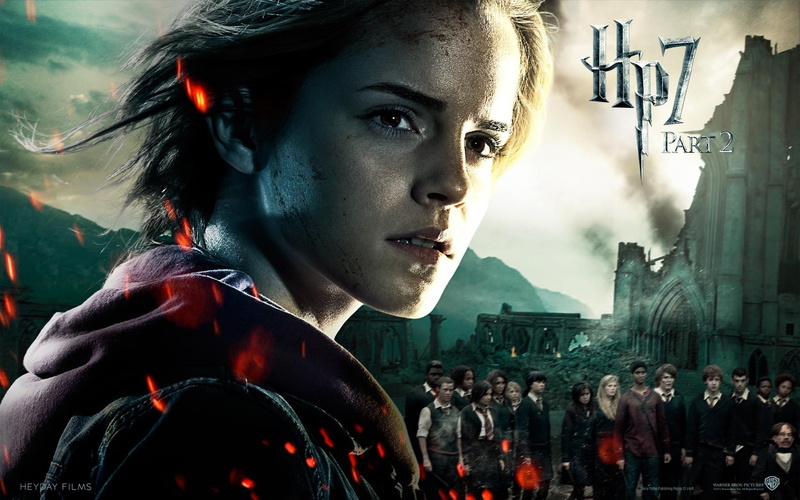 entertainment, art, Emma Watson, hermione, magic, emma, deathly, potter, 1080P, watson, movies, gra, hd, harry, film, fantasy, hallows