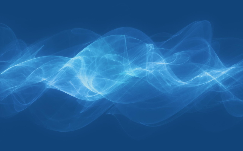 blue, wave, 1080P, cloud, 3d and abstract, clouds, plain, simple