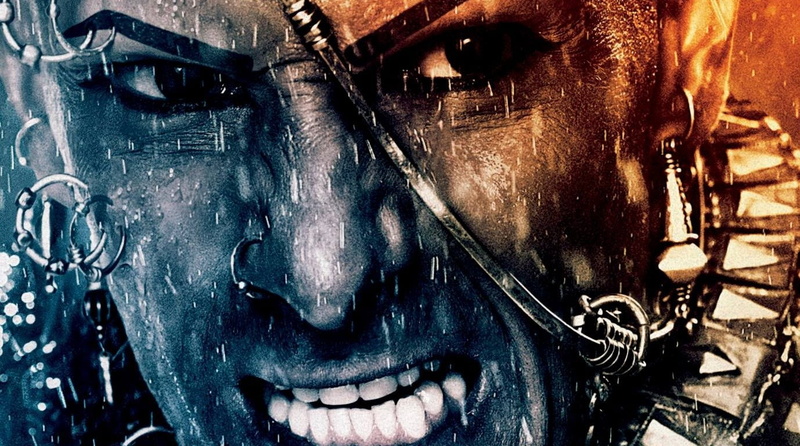 close-up, paint, profile view, lifestyles, headshot, make-up, human body part, king, men, Hollywood Movies, hollywood, empire, Movies, xerxes