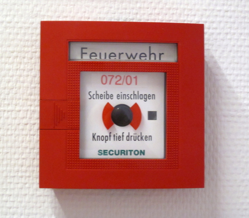 alertness, close-up, communication, protection, red, technology, wall - building feature, alarm detectors, text, Box, emergency sign, sign, fire alarm