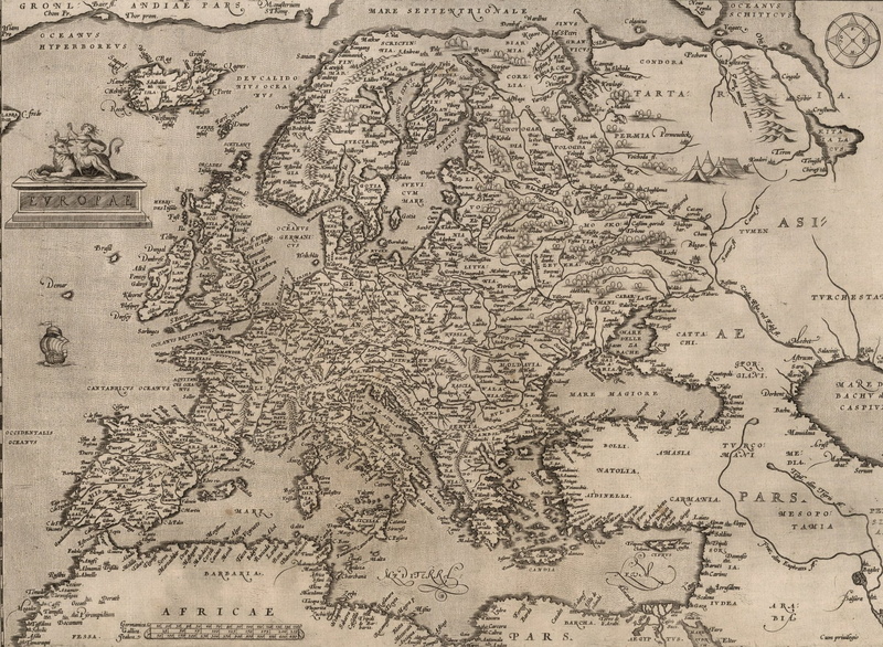 1080P, Vintage, Misc, Map, Europe