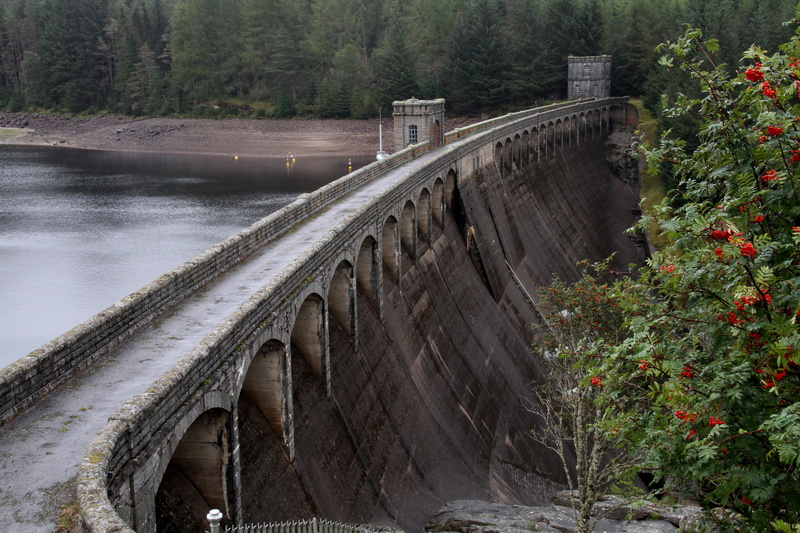 river, architecture, dam, motion, fuel and power generation, flowing, transportation, outdoors, flowing water, built structure, scotland, no people, bridge