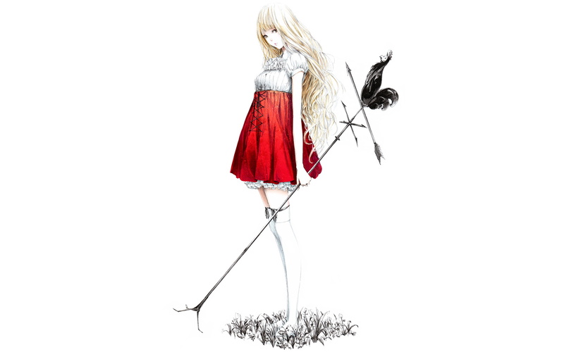 original, weather, 2K, vane, white, girl, drawing
