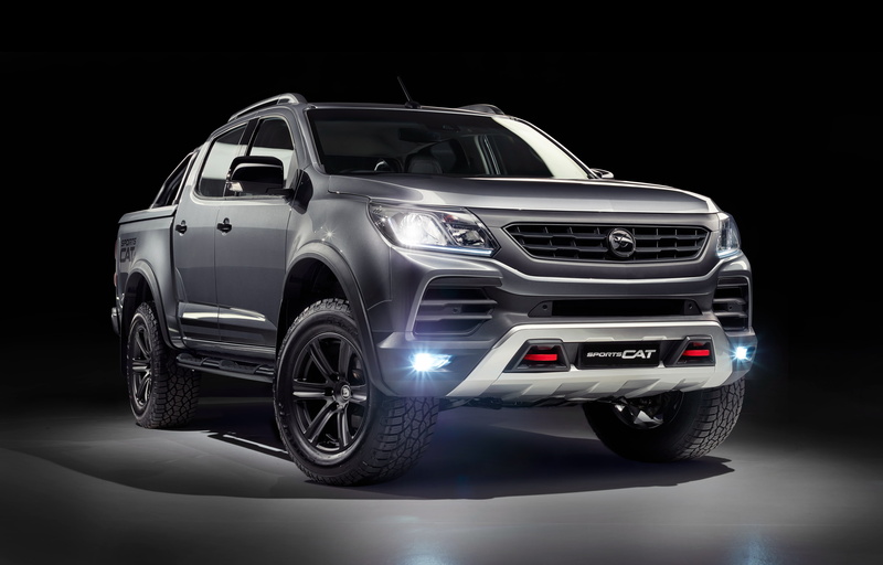 sportscat, holden, 2018, colorado, truck, 4K, pickup, hsv