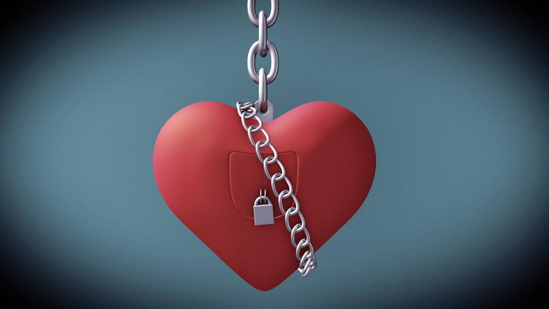 valentines, heart, closed, 1080P, love, 3d and abstract