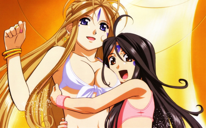 Megami, goddess, belldandy, ah, hd, 1080P, skuld, x, art, anime