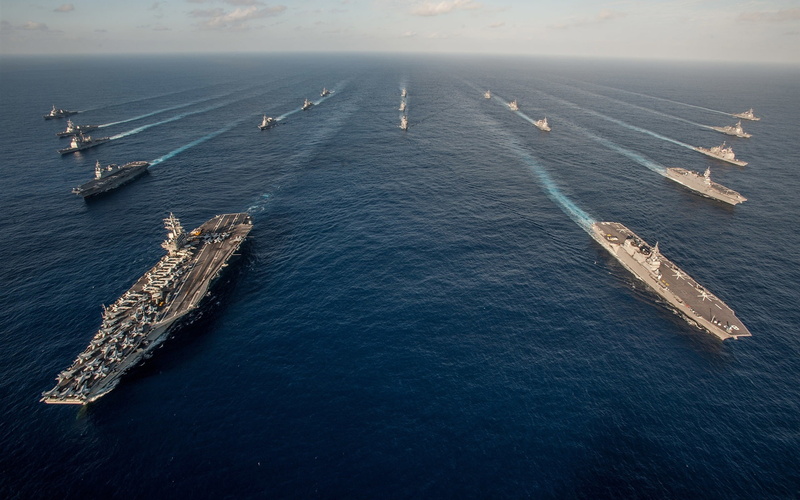 1080P, Army, Ships, Military, Weapons, Sea