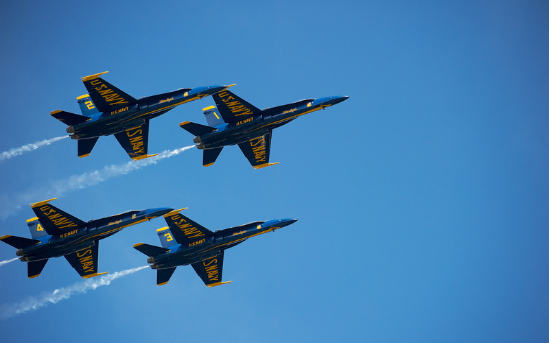 Angels, k, us, Navy, 4K, Blue