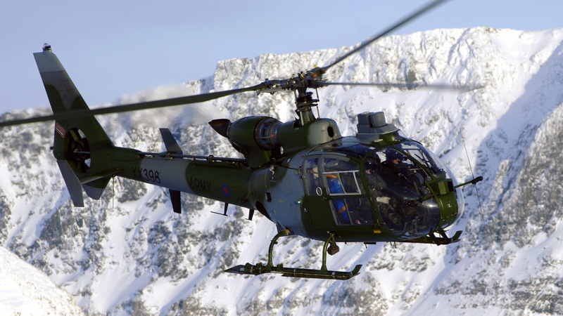 France Army, 4K, helicopter, Sud-Aviation Gazelle, SA 341, France Air Force