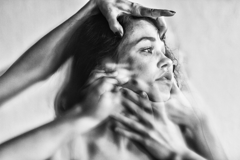 females, hair, holding, hand, childhood, depression - sadness, indoors, portrait, contemplation, women, s, day light, woman, human hair, face