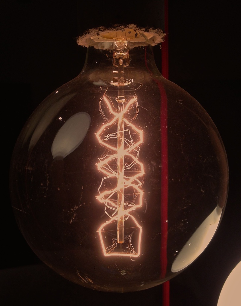 fuel and power generation, invention, 2K, filament, electricity, close-up, illuminated, energy, night, lightbulb, black background, light, glowing, symbol