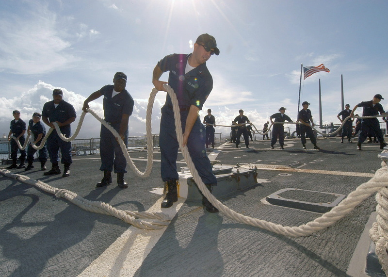 lines, lens flare, Teamwork, day, standing, architecture, adult, effort, military, large group of people, Coordinated, nature, rope, person, aircraft carrier