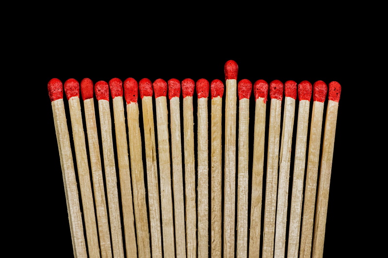 wooden, burnt, wood - material, wood, large group of objects, repetition, studio shot, still life, sticks, pattern, side by side, cut out, close up, 4K