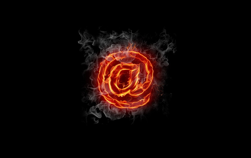 fire, orange color, night, copy space, inferno, flame, no people, smoke, motion, black Color, ampersand, bonfire, fire - Natural Phenomenon, yellow, shape