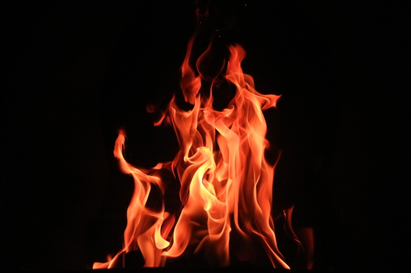 flame, fire - natural phenomenon, fire, warning sign, heat - temperature, excitement, Nature, studio shot, black background, 1080P, glowing, close-up