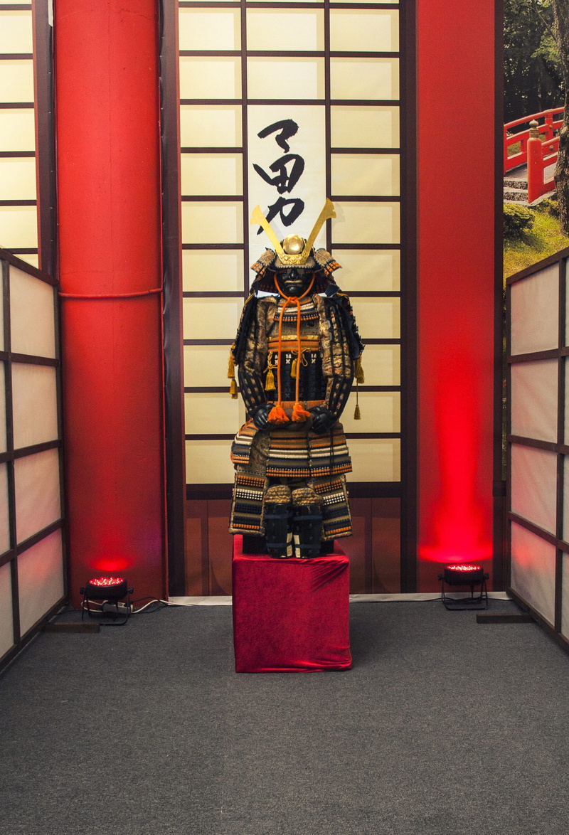 celebration, floor, cultures, city, Samurai, door, carpet, outdoors, entrance, fighter, no people, Warrior, day, built structure, building, armor, architecture