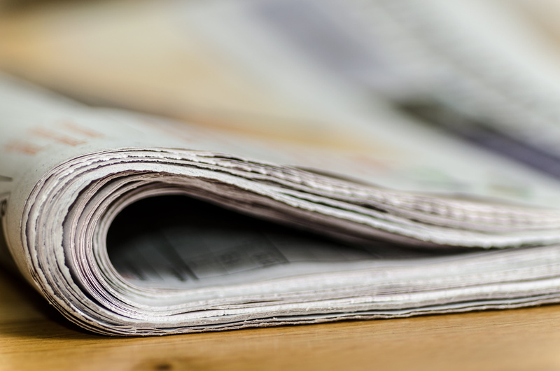 indoors, paper, page, daily newspaper, still life, newspaper, broadsheet, table, publication, photo, information medium, selective, book, leeuwarder courant