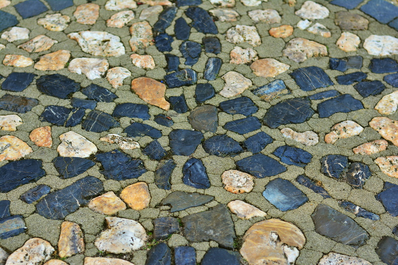 steinig, pattern, walk, pavement, stone, high angle view, paving stones, large group of objects, structure, stones, natural stone, day, outdoors, nature
