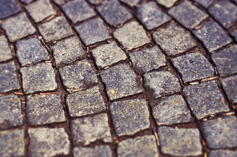 texture, away, area, close-up, road construction, natural stone, photo, arranged, stepping, geometric shape, high angle view, gray, textured, cobblestone