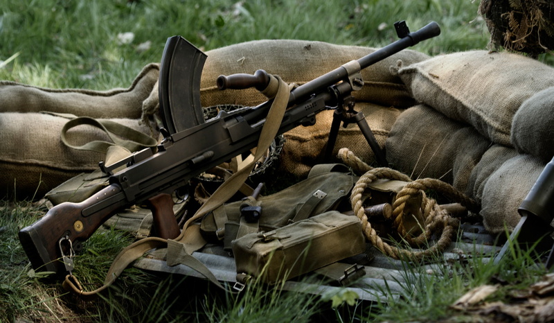 1080P, Bren, English, weapons, machine gun, manual