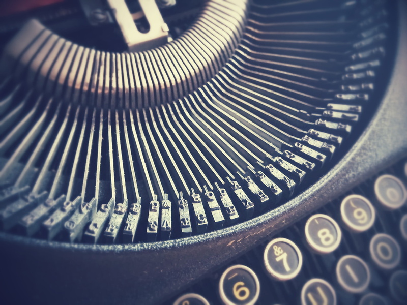secretary, writing, communication, publishing, typescript, text, retro, story, hipster, type, keyboard, old, equipment, display, machinery, letter, no people