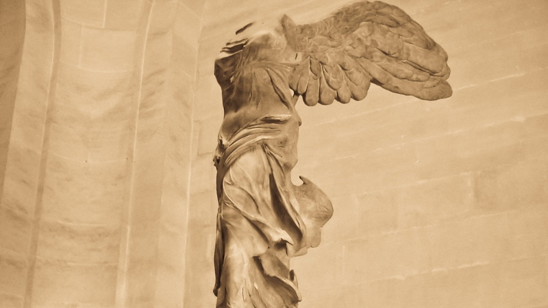 art, sculptures, nike, victory, hd, wings, aircraft, 1080P, museum, antique