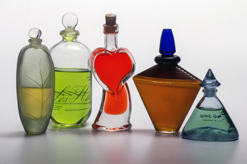 still life, therapy, perfume, fragrance, glass - material, medicine, healthcare and medicine, transparent, close-up, liquid, bottles, variation, perfume bottles
