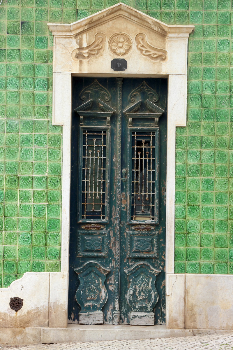 wall, building exterior, weathered, art and craft, gate, architecture, built structure, craft, portugal, tile, 5K, iron window, house, security, wood