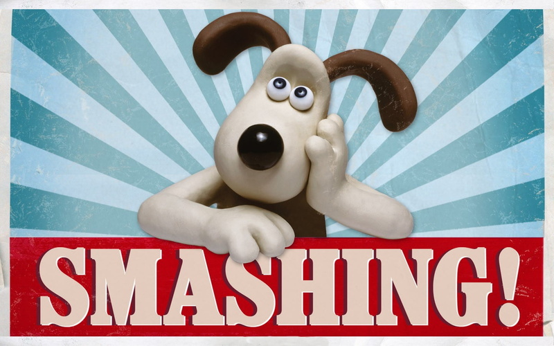 digital, striped, wallace, toy, Gromit, text, creativity, childhood, front view, red, representation, sign, indoors, cartoon, one person, blue, communication