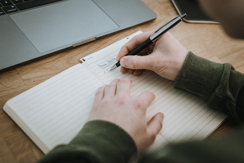 pen, education, communication, writing, pens, notebook, 4K, strategy, conception, men, company, person, document, notes, beside, leave, human body part