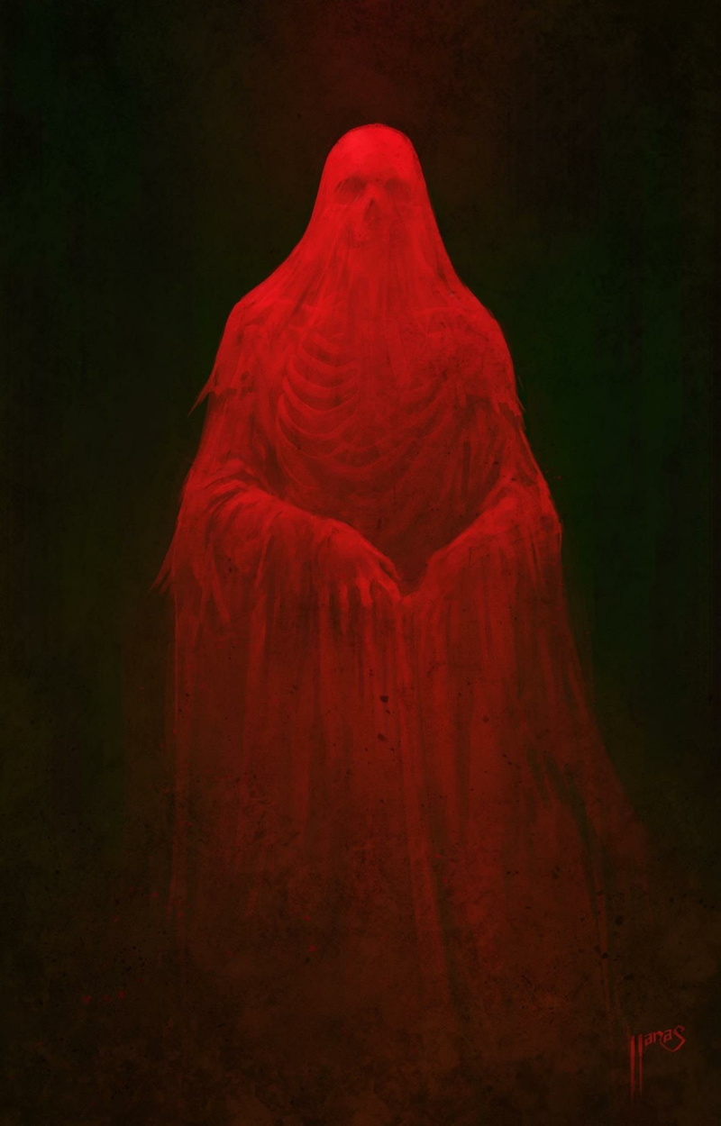 studio shot, indoors, textured effect, depression - sadness, fear, black background, digital art, spooky, mystery, night, textile, sadness, artwork, standing