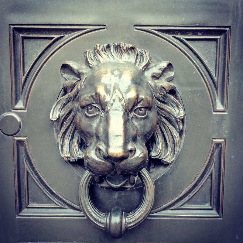 art and craft, knock, head, handle, feline, decoration, mammal, craft, knocker, architecture, close-up, classic, 1080P, decorative, carving - craft product