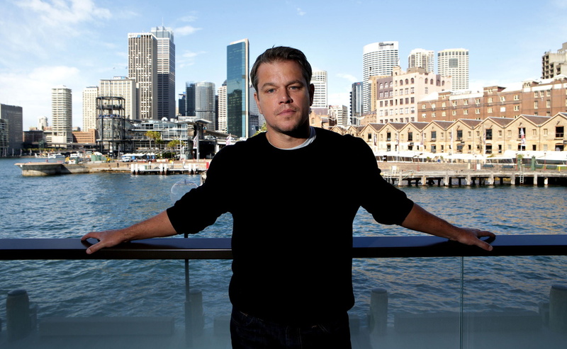 Chris Pavlich, photoshoot, the city, Sydney, river, 1080P, home, Matt Damon, actor, the parapet