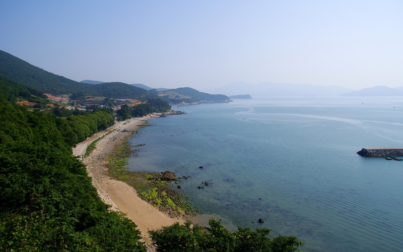 sky, coastline, no people, k, whether or not, tranquility, scenics - nature, environment, tranquil scene, idyllic, land, day, water, beauty in nature, beach