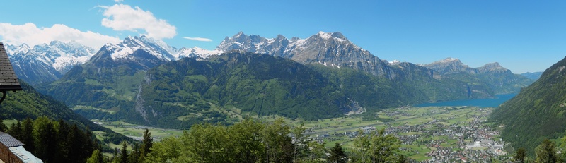 plant, travel destinations, tree, 2K, trees, sky, green, woodland, environment, switzerland, mountain, valley, forest, landscape, nature, mountain peak