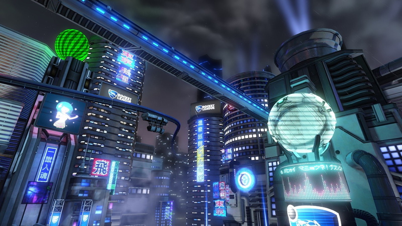 Rocket League, 1080P, Video Game, Tokyo, City