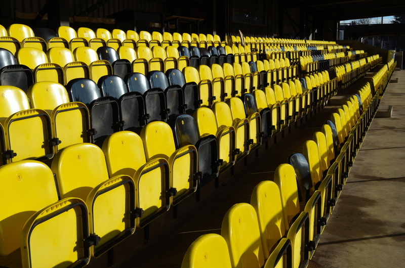 order, absence, seat, auditorium, chair, attendance, cheer, steel, no people, empty, abundance, side by side, indoors, in a row, Grandstand, repetition