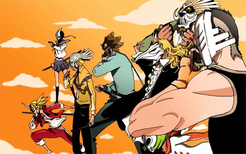 Love Aikawa, Rōjūrō Ōtoribashi, Shinji Hirako, Hachigen Ushoda, Bleach, 720P, Kensei Muguruma, Lisa Yadomaru, Hiyori Sarugaki, Mashiro Kuna