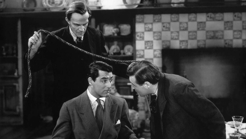 waist up, standing, Arsenic and Old Lace, monochrome, casual clothing, suit, looking down, young women, 720P, young adult, business, togetherness, men